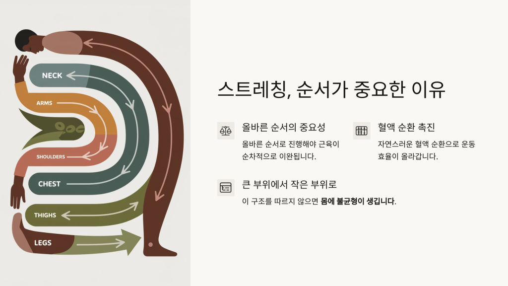 전신 스트레칭 순서