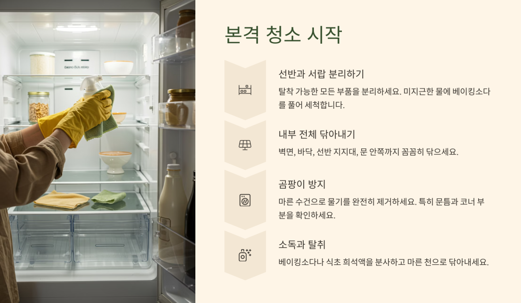 냉장고 청소하는 법