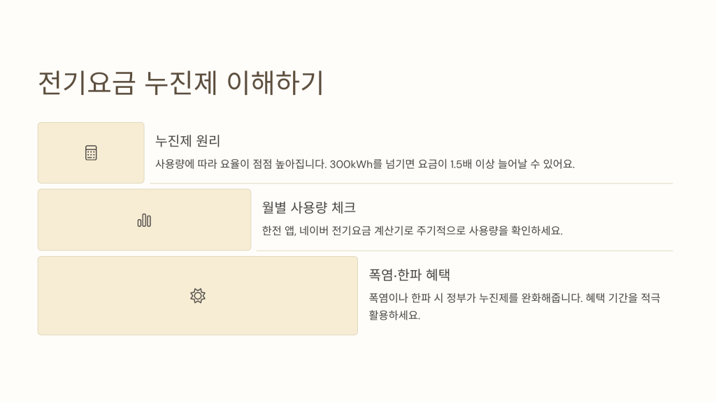 아파트 전기세 줄이는 방법