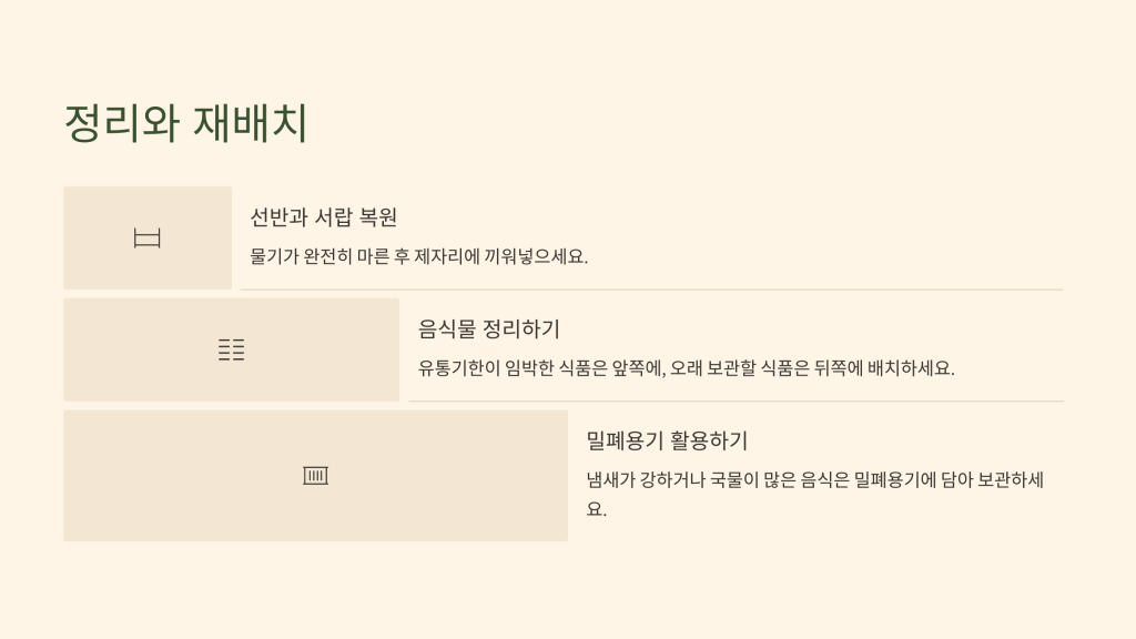 냉장고 청소하는 법