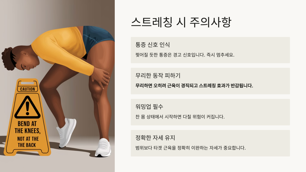 전신 스트레칭 순서