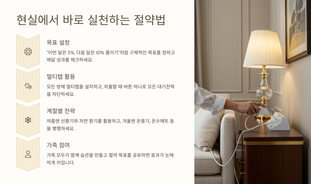 아파트 전기세 줄이는 방법