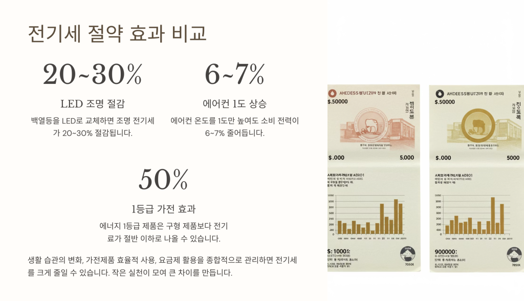 아파트 전기세 줄이는 방법