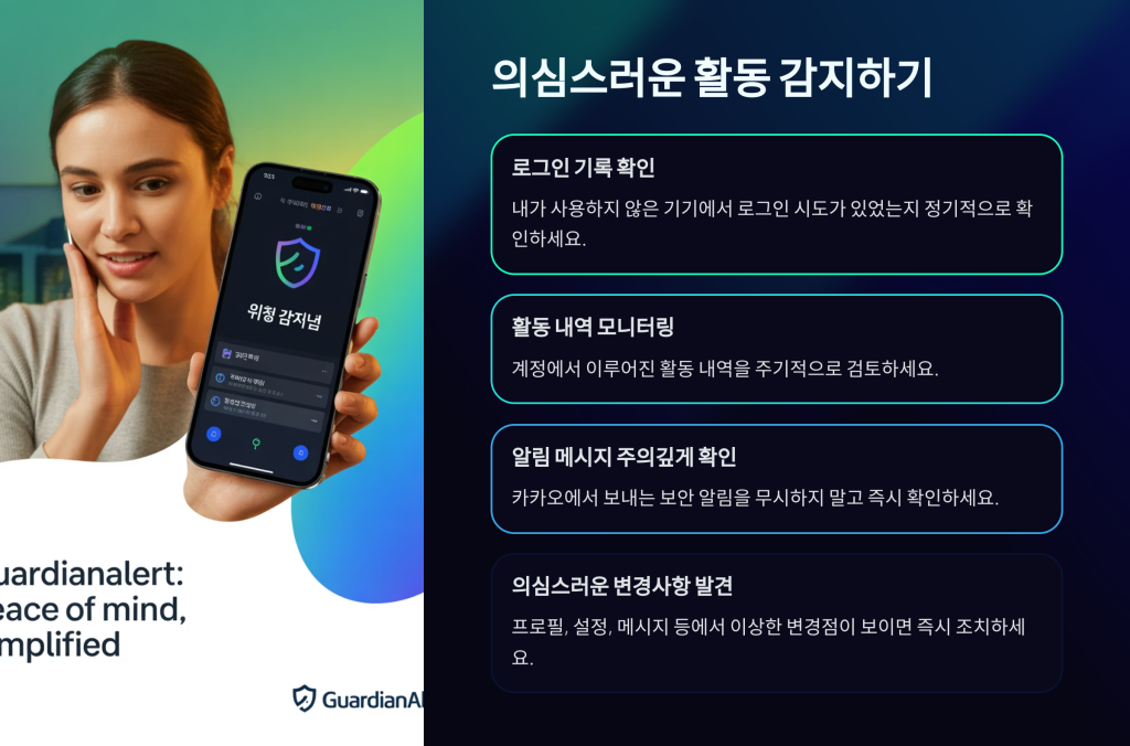 카카오 명의도용방지 해킹