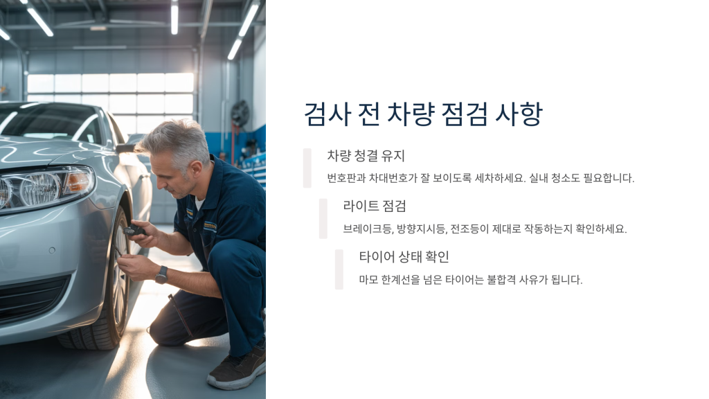 자동차검사 필요서류