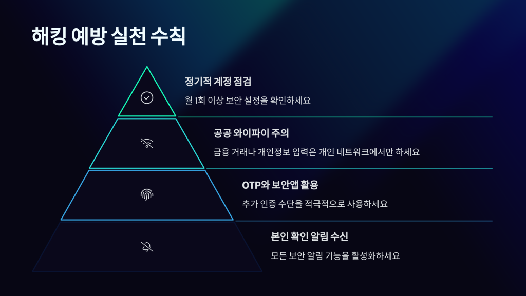 카카오 명의도용방지 해킹