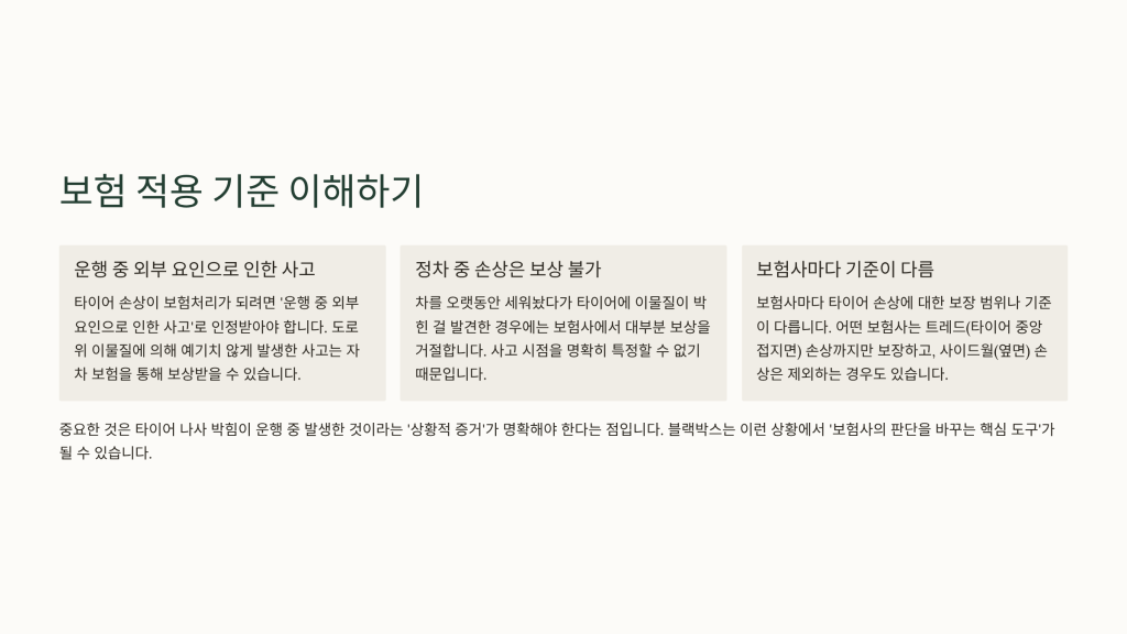 타이어 나사 박힘