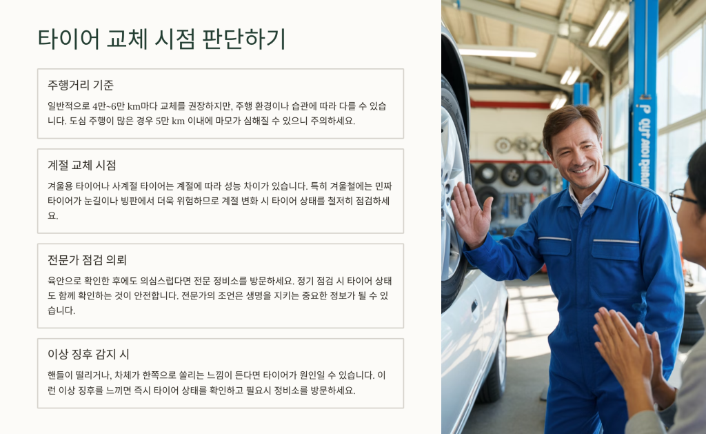 타이어 민짜 구별법