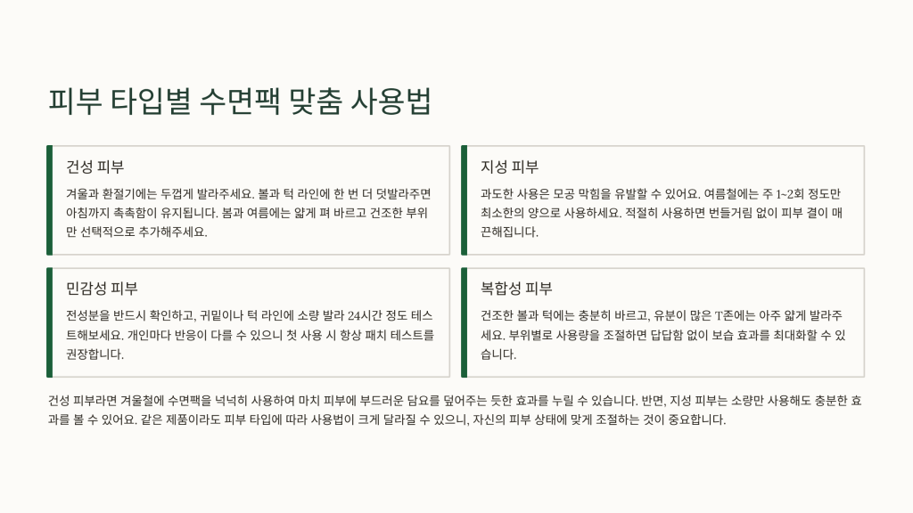 전소미 수면팩